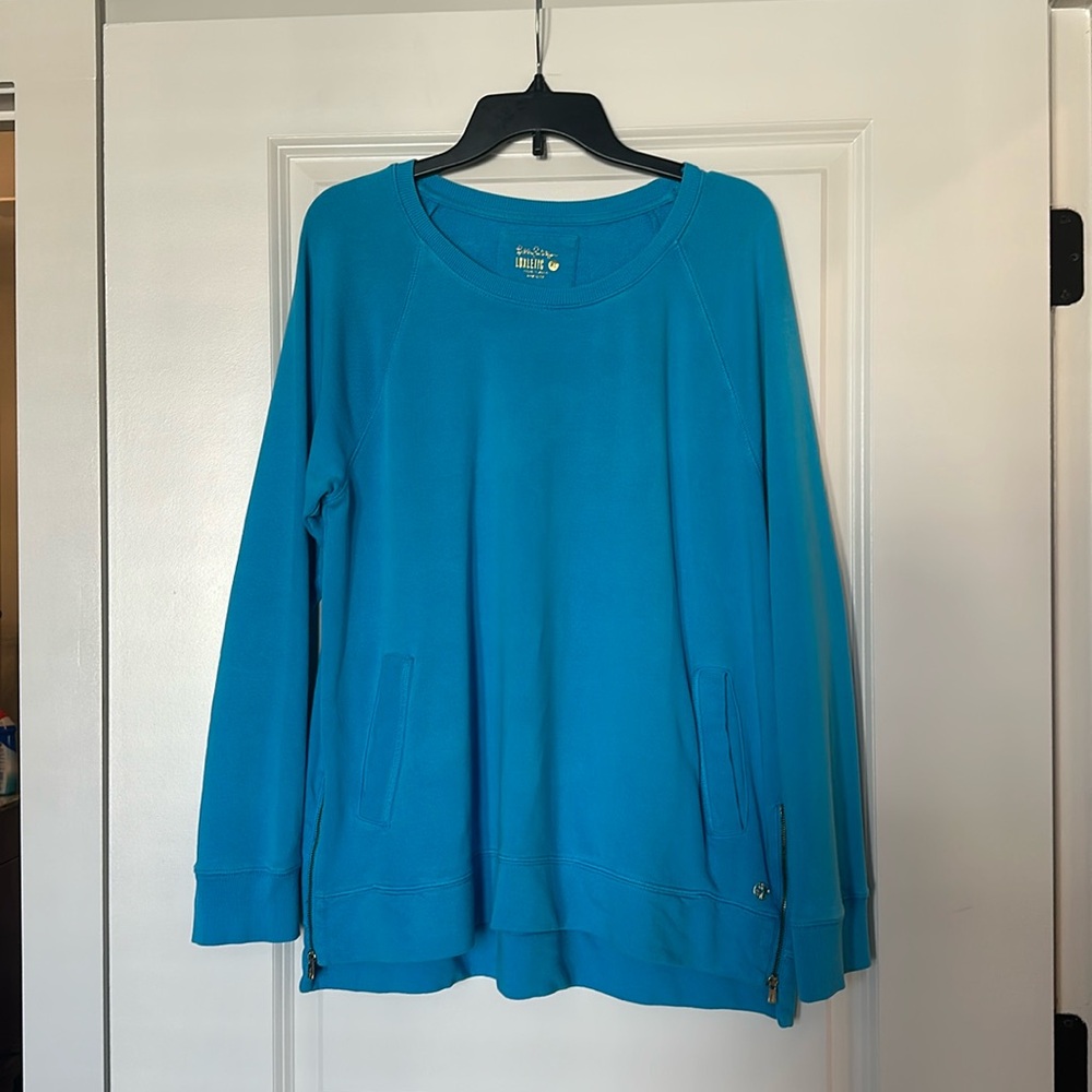 EUC Lilly Pulitzer Athletic Sweatshirt XL